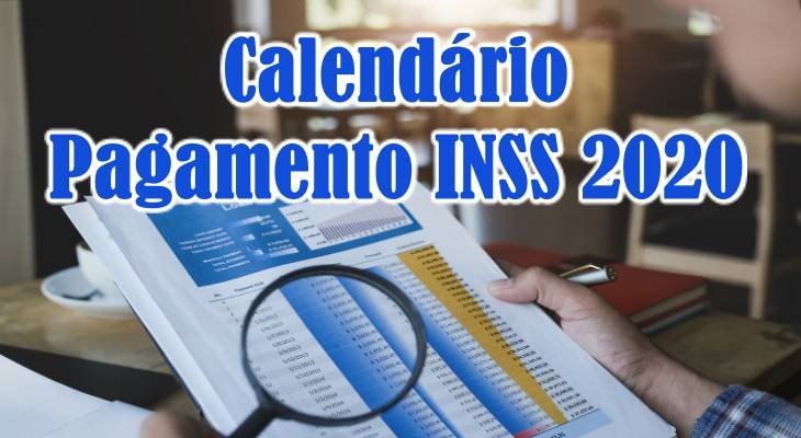Tabela de pagamento INSS 2020